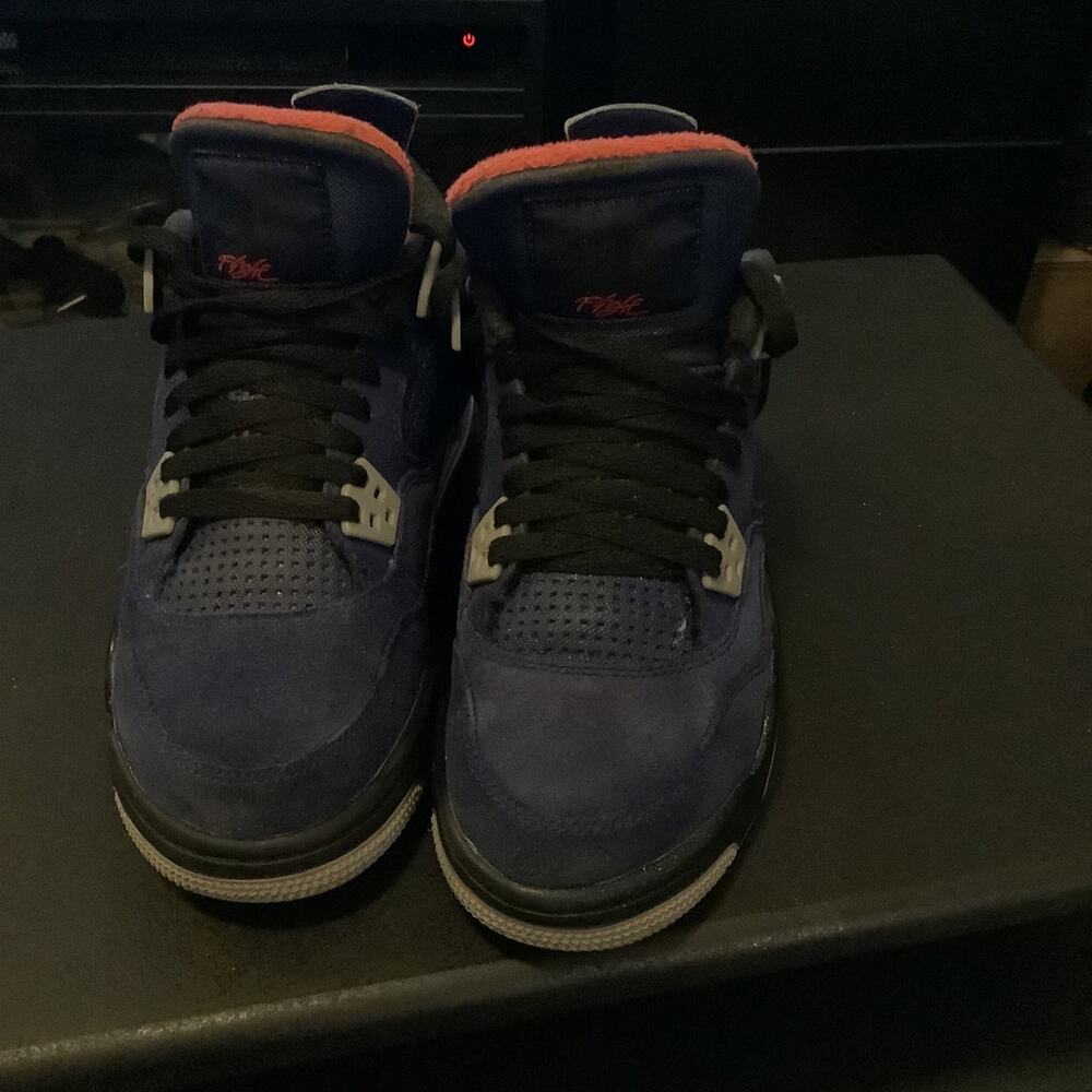 Air Jordan 4 Retro Winterized Loyal Blue Sz Yth 6.5/WMNS 8 No Box